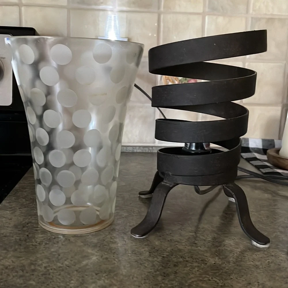 Ethan Allen spiral metal